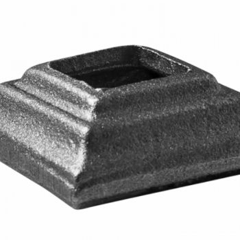 KA 4 B2B - Maskownica stalowa otwór 14,5x14,5/H15xL40xW40 mm
