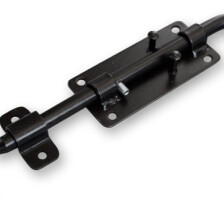 KA 4 B2B - Rygiel stalowy 220 x 12 mm, czarny