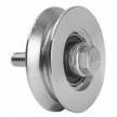 Rolka jezdna stalowa typu "V" Fi 88x22 mm #1