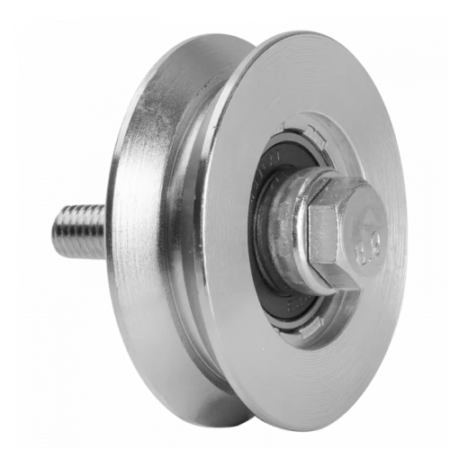 Rolka jezdna stalowa typu "V" Fi 88x22 mm #1
