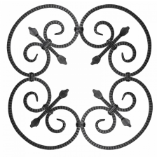 KA 4 B2B - Rozeta kuta 12x12 mm / H590 x L590 mm