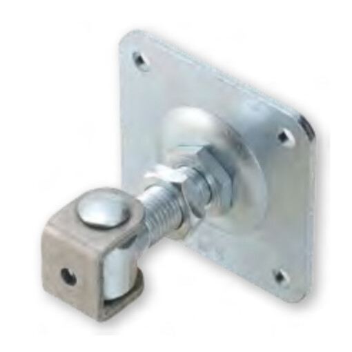Zawias regulowany M18 z szyldem 80x80 #1