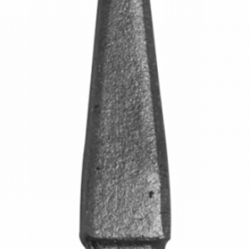 KA 4 B2B - Grot stalowy 16x16 mm / H107 x L50 mm