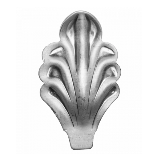 Liść stalowy ozdobny H88 x L48 x 2 mm 