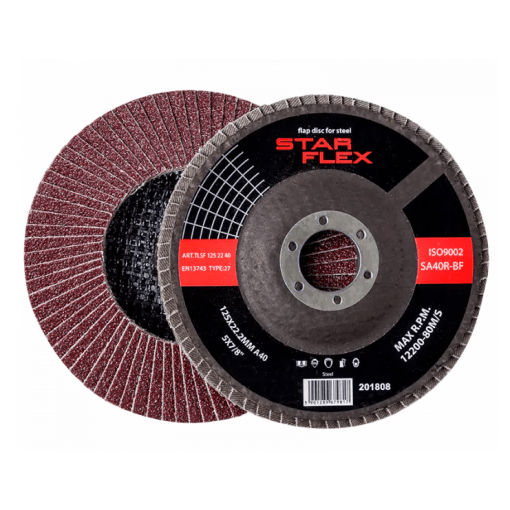 Tarcza listkowa TLS-STAL125-22 / 80 gr.STAR-FLEX #1