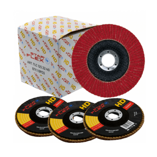 Tarcza listkowa cer. 125-22 / 40 gr.STAR-FLEX #3