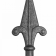 KA 4 B2B - Grot stalowy Fi 20 mm / H120 x L55 mm