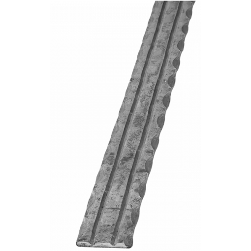 Płaskownik fakturowany 40 x 5 mm / L 3000 mm #1