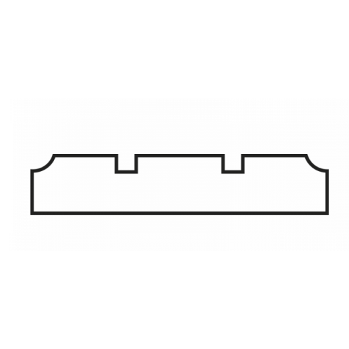 Płaskownik fakturowany 40 x 5 mm / L 3000 mm #2