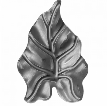 KA 4 B2B - Liść stalowy ozdobny H155 x L110 x 2 mm