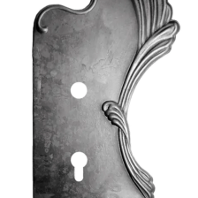 KA 4 B2B - Szyld stalowy ozdobny 72 H330 x L172 x 2 mm prawy
