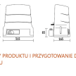Napęd do bram przesuwnych H30 230V do 600 kg. #7