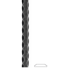KA 4 B2B - Płaskownik fakturowany 20 x 5 mm / L 1500 mm