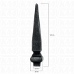 Grot stalowy 16x16 / H142 x L28 mm #3
