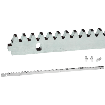 KA 4 B2B - Listwa zębata stalowa z zamkiem M4 / L 1000 x 8 mm