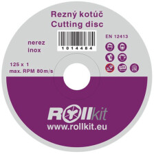KA 4 B2B - Tarcza do cięcia stali nierdzewnej 125 x 1,00 mm 