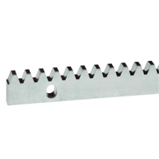 KA 4 B2B - Listwa zębata stalowa z zamkiem L 1000x12 mm 