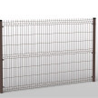 Panel ogrodzeniowy fi 4,0 1,23x2,50 m brąz #1