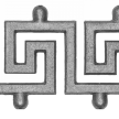 Ornament żeliwny H108 x L500 mm #2