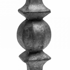 KA 4 B2B - Przekuwka stalowa 14x14 mm / H80 x L35 mm