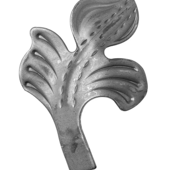 KA 4 B2B - Liść stalowy ozdobny H80 x L60 x 2 mm lewy