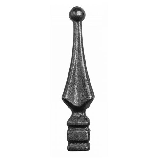 Grot stalowy 20x20 mm / H125 x L30 mm #1