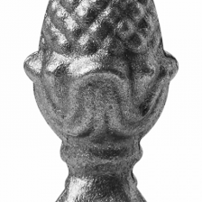 KA 4 B2B - Szyszka stalowa kuta 25x25 mm / H60 mm