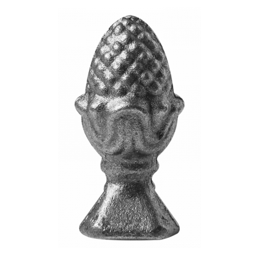 Szyszka stalowa kuta 25x25 mm / H60 mm #1