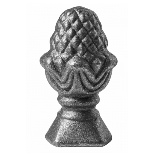 Szyszka stalowa kuta 40x40 mm / H85 mm #1