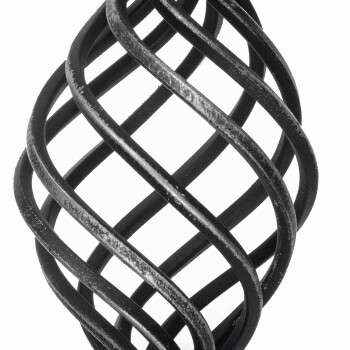 KA 4 B2B - Koszyk z 8 prętów 12x12 mm / H150 x L70 mm