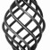 KA 4 B2B - Koszyk z 8 prętów 12x12 mm / H150 x L70 mm