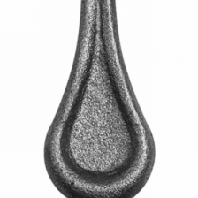 KA 4 B2B - Grot stalowy Fi 24 mm / H88 x L28 mm