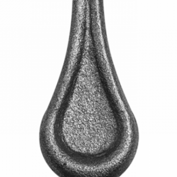 KA 4 B2B - Grot stalowy Fi 24 mm / H88 x L28 mm
