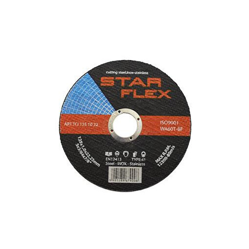 Tarcza do cięcia T41-125 x 1,0 mm STAR-FLEX #3