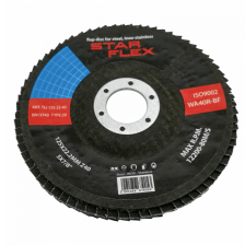 KA 4 B2B - Tarcza listkowa TLI-INOX 125-22 / 40 gr.STAR-FLEX