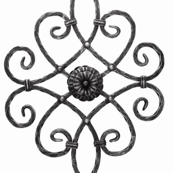 KA 4 B2B - Rozeta kuta 12x12 mm / H530 x L420 mm