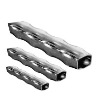 KA 4 B2B - Profil stalowy fakturowany 40x20x2 mm / L 3000 mm
