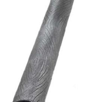 KA 4 B2B - Pochwyt stalowy fakturowany kora 48 x 20 mm/L3000 