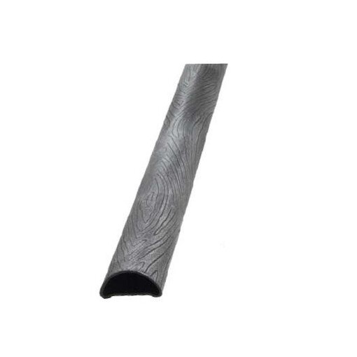Pochwyt stalowy fakturowany kora 48 x 20 mm/L3000 