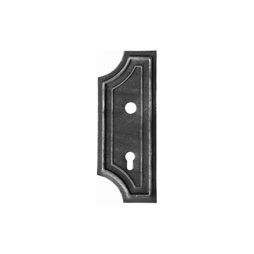 Szyld stalowy ozdobny H286 x L158 x 2 mm prawy