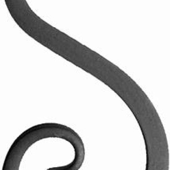 KA 4 B2B - Spirala typu S 12x12 mm / H180 x L88 mm