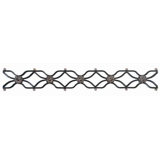 Rozeta kuta 16x8 mm / H135 x L950 mm