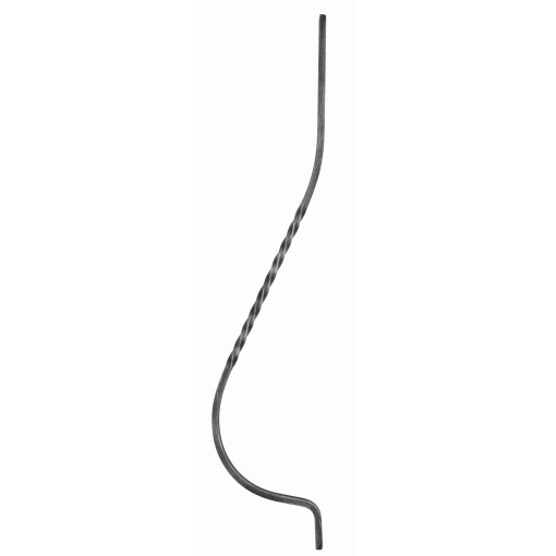 Tralka stalowa balkonowa 12x12 mm / H950 x L 200 m #1