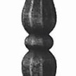 Tralka stalowa balkonowa  Fi 12/ H950 x L25 mm #2