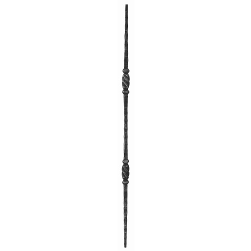 Tralka stalowa balkonowa 14x14 mm / H950 x L30 mm #2