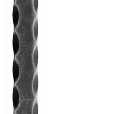 KA 4 B2B - Płaskownik fakturowany 20 x 5 mm / L 3000 mm