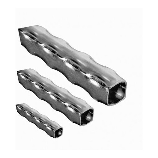 Profil stalowy fakturowany 40x40x2,5 mm / L3000 mm