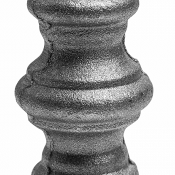 KA 4 B2B - Przekuwka stalowa 12,5 mm / H67 x L40 mm