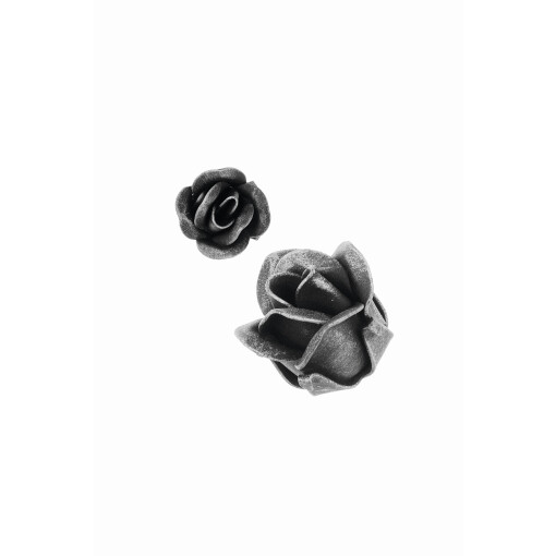 Kwiat stalowy ozdobny róża Fi 50 mm x 1,2 mm #2