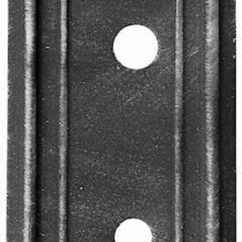 KA 4 B2B - Szyld stalowy ozdobny H272 x L110 x 2,5 mm lewy